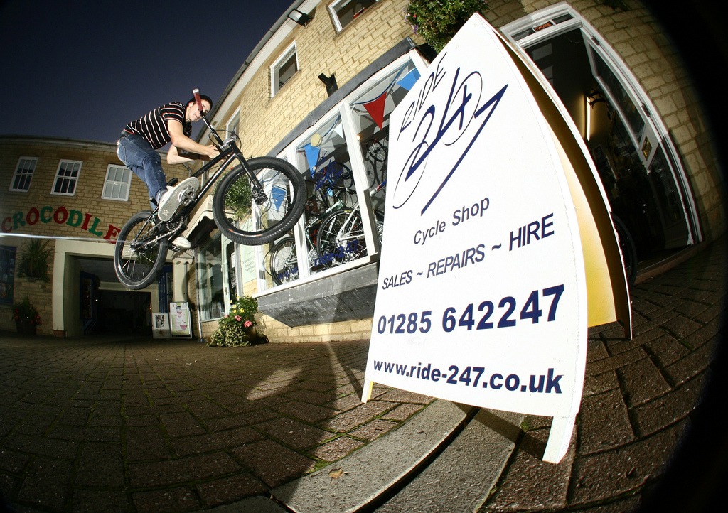 This was one of my earlier shots for Cirencester based bike shop Ride 24/7