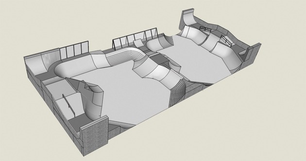 Nike 6.0 BCN PRO ramp layout by Nate Wessel