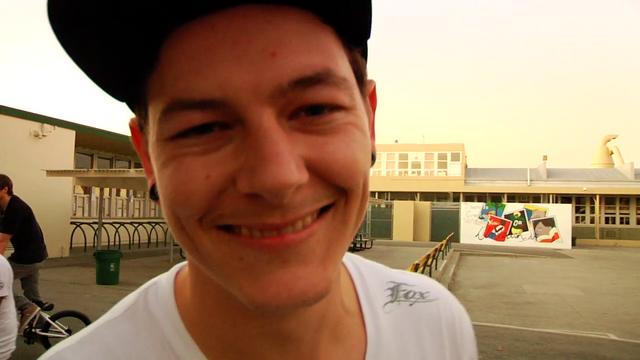 Sean Sexton on flat ground.