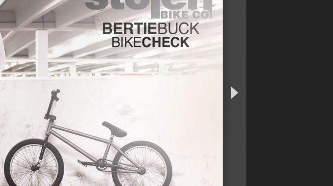 Bertie Buck Bike Check.