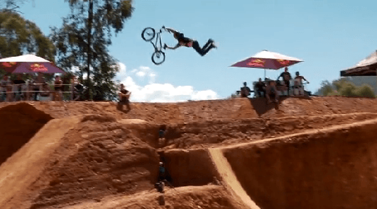 Highlights from the Red Bull Dirt Pipe.