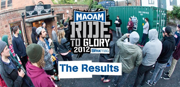 Ride To Glory - The Results
