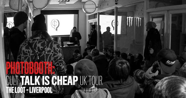 Photobooth: CULT Talk is Cheap Liverpool