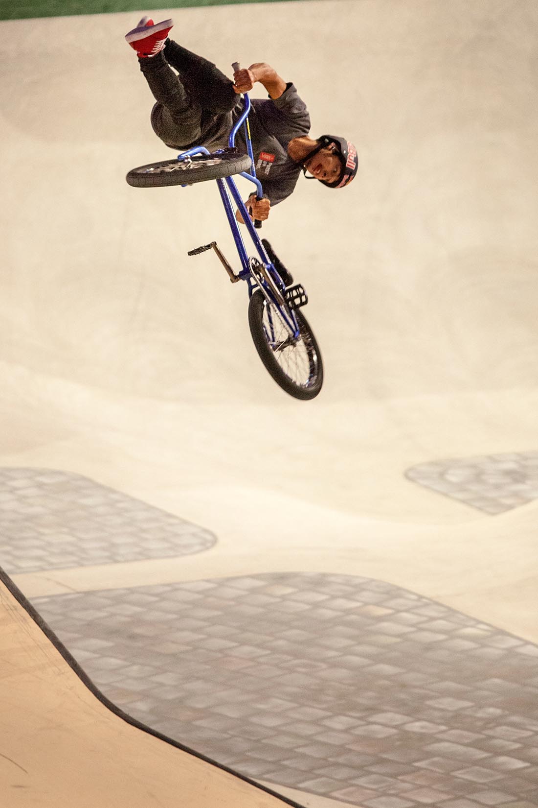 Daniel Sandoval performing at X games in the Olympia park in Munich, Germany on the 29th of June 2013