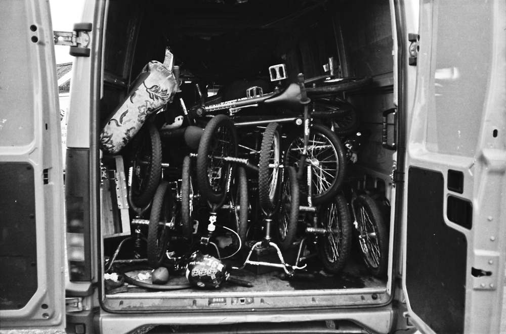 bikes in van