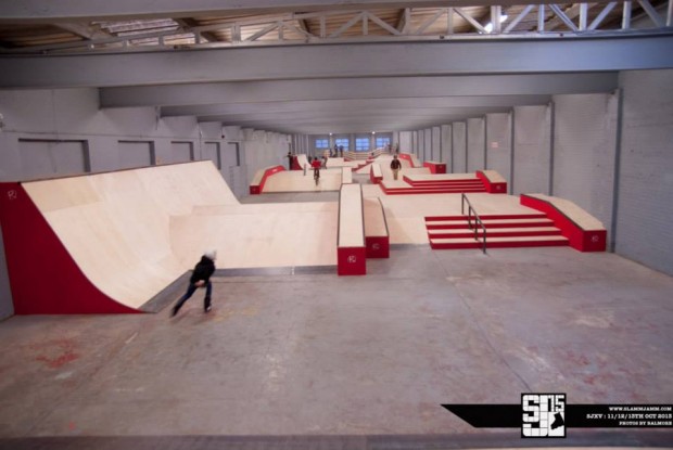 Inside Rampworx New Street Plaza Ride UK BMX