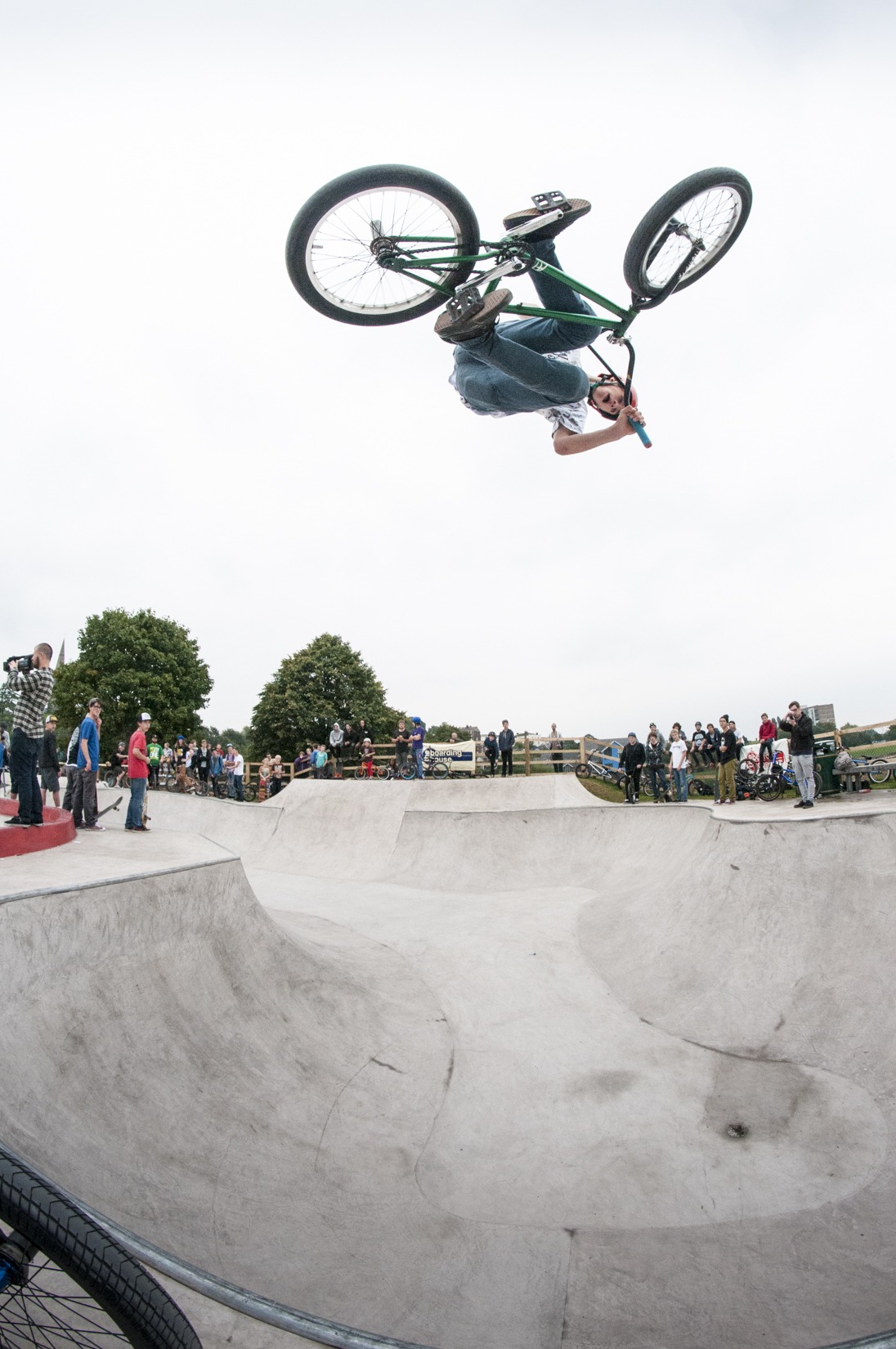 Reece Parr, big boost in bowl - DEATH Photo