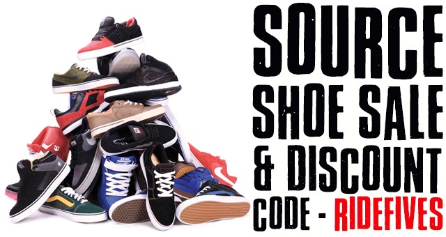 Source Shoe Sale & RideUKBMX Discount Code