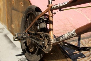 trey jones bmx frame