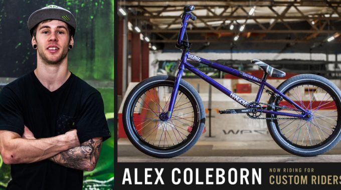 Alex Coleborn is now on the Custom Riders PRO team