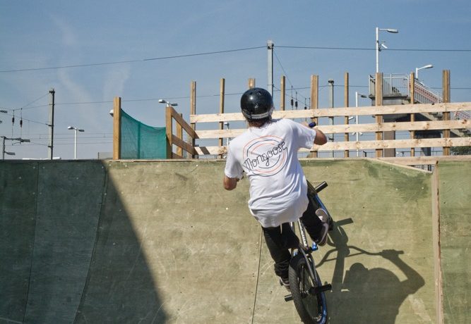 If you’re just starting out with 540’s, a big mellow ramp will help.