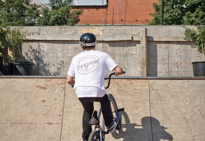 You’ll find a steeper ramp easier to learn whip taps on than a mellower one.