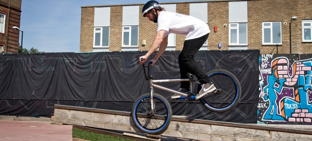 If you’ve got enough speed and kick-out your back end will come over the rail easily.