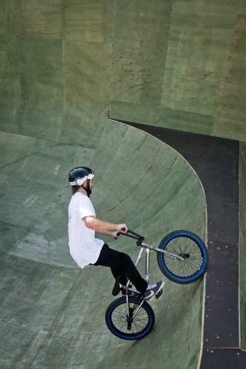 BMX BASICS: How to 360 a Spine Ramp | Ride UK BMX
