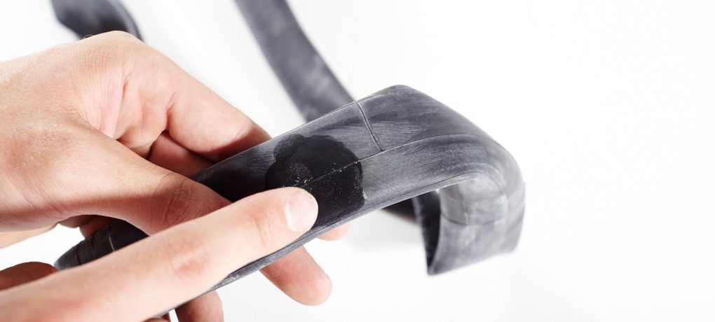 When you apply the glue don’t put too much on. Work a small amount out with your finger until it covers a sufficient area for the patch to fit. The glue needs to be tacky, not a big dollop or almost dry. If you touch it with your finger it should stick but not be wet.