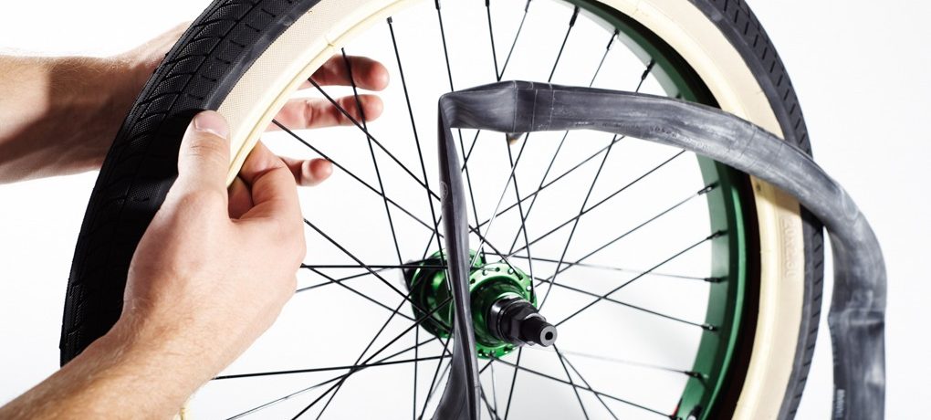 With your puncture fixed, the final thing you need to remember to do is check the tyre for anything that might have created the puncture in the first place. Many people overlook this, so don’t forget! Just run your fingers around the inside of the tyre. Once you’ve done this, place the tube back in and work it back onto the wheel whilst being careful not to pinch the tube against the rim (again, use levers only if necessary). Once back on, pump up the tyre to your desired pressure and you’re ready to go!
