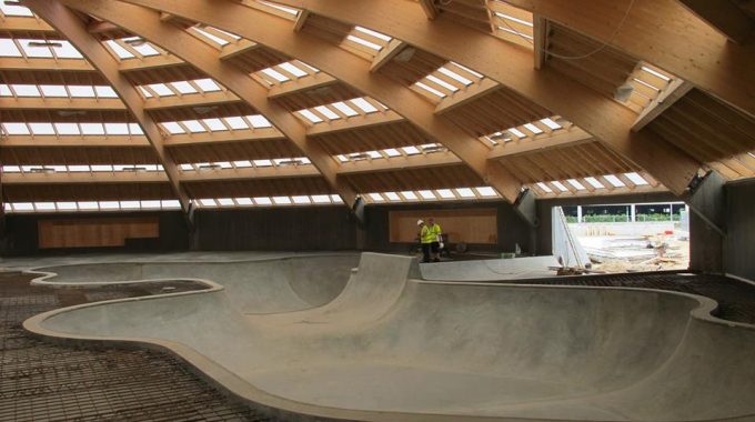 Denmark's Newest Indoor/Outdoor Skatepark - 'StreetDome'