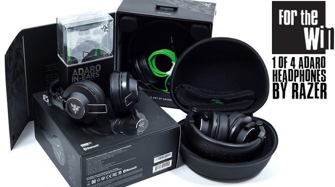 FOR THE WIN 189 - 1Of 4 Pairs Of Adaro Headphones By Razer