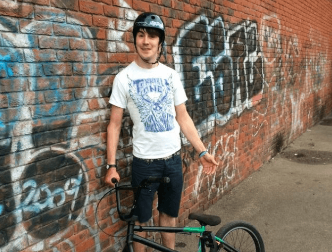 BMXer Jamie McKechnie Riding Again After Train Station Assault Which Left Him Brain Damaged