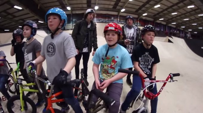 Lil Pros UK BMX Tour: Rush Skatepark - Stroud, England