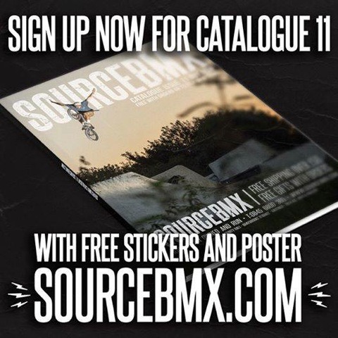Source BMX Catalogue 11 with FREE stickers & poster