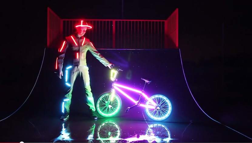 led bmx