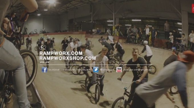 Rampworx Skatepark BMX Halloween Allnighter 2014