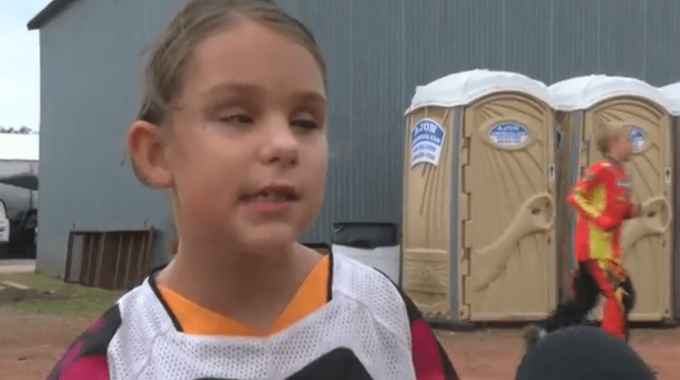 Blind Girl Races BMX With Help From Her Dads Bluetooth