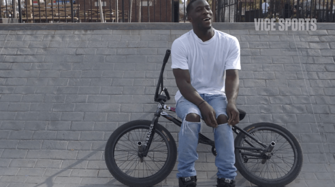 Nigel Sylvester Taking on BMX: VICE Sports Meets - Parts 1 & 2