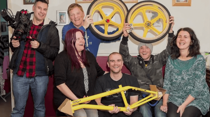 Friends Surprise BMXer Diagnosed With Kidney Cancer With Amazing Gift