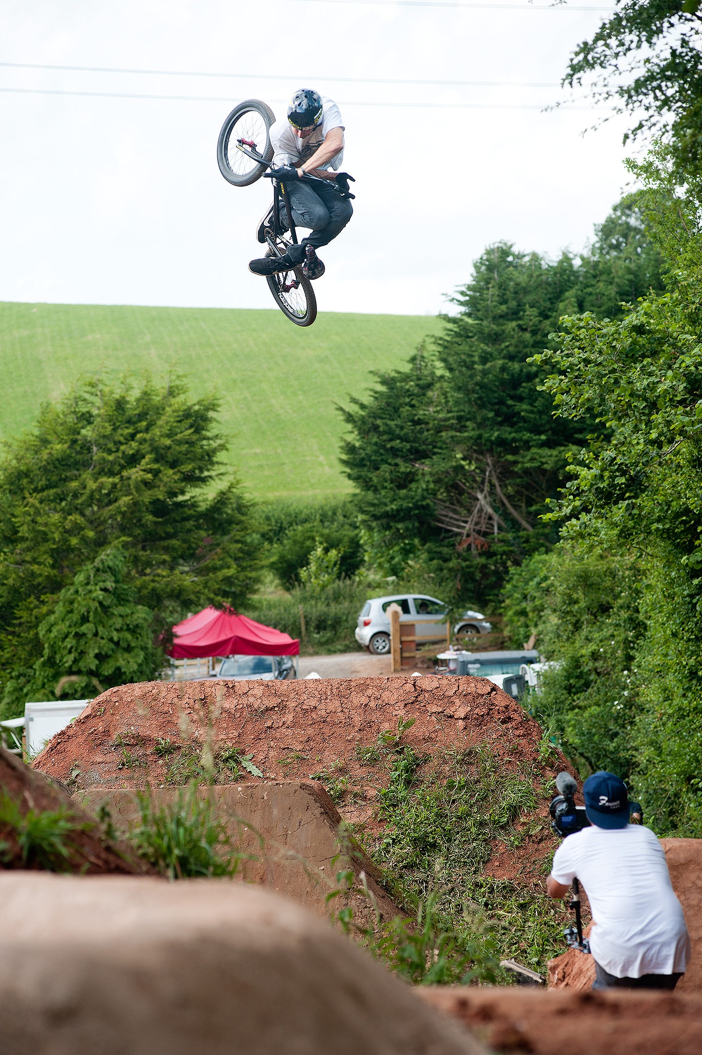 Ride UK BMX, Green Acres Jam, Chris Doyle 360 Invert