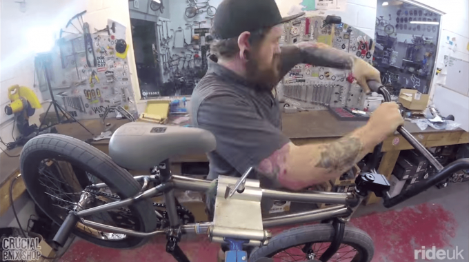Crucial BMX: Time Lapse Bike Build
