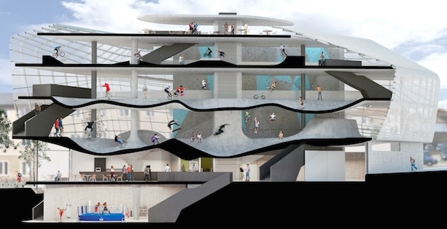 Are Multi-Storey Skateparks The Future?