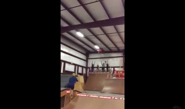 Total BMX: Daniel Sandoval hits the roof!