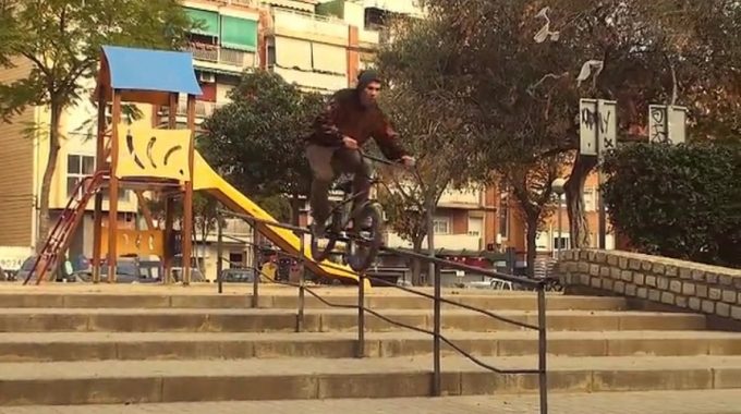 Borja Bovcon BMX in BCN 2015