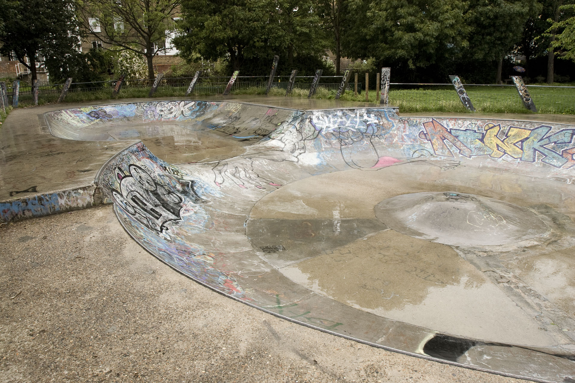 Meanwhile Gardens Skatepark London | Fasci Garden