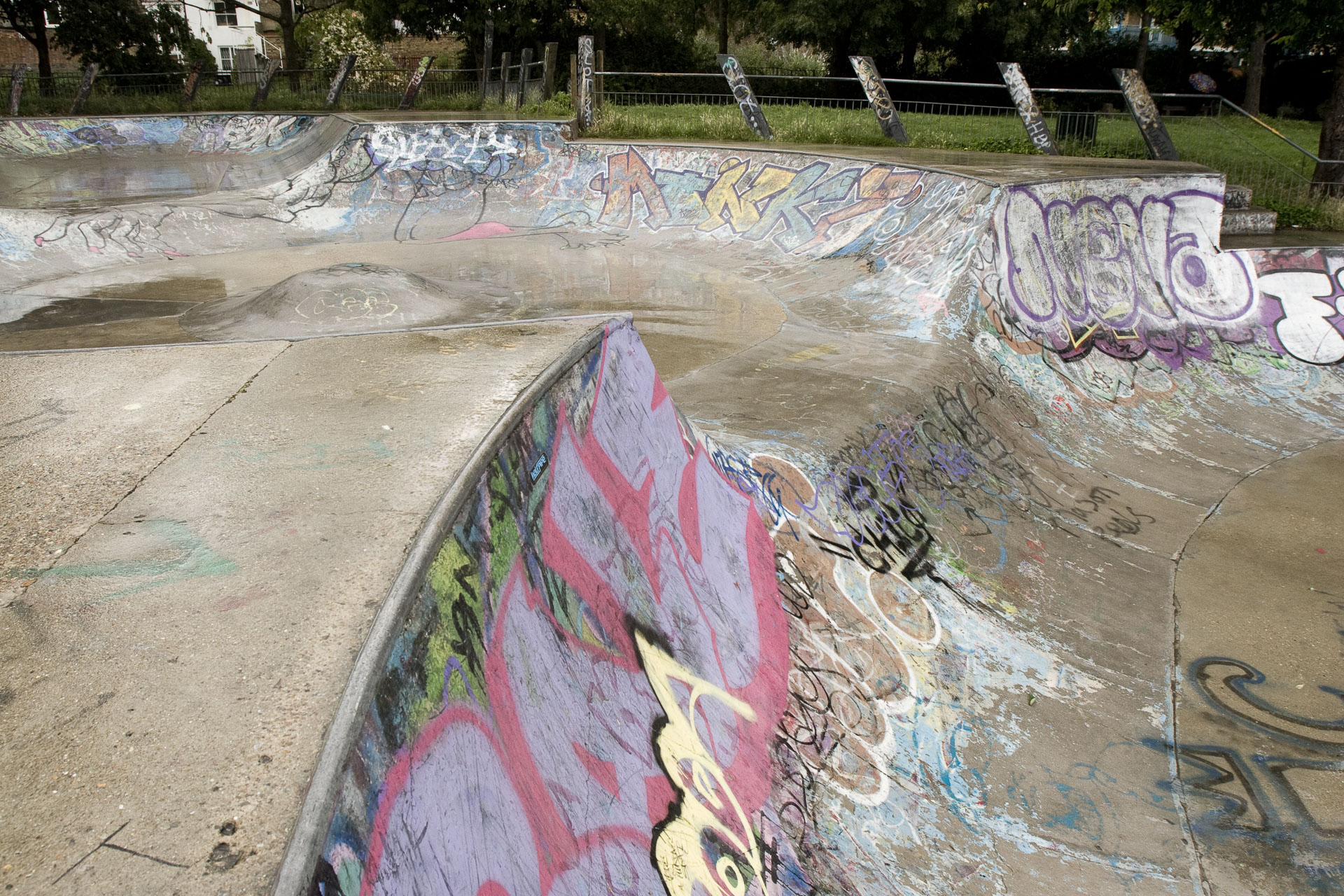 Meanwhile Gardens Skatepark London 