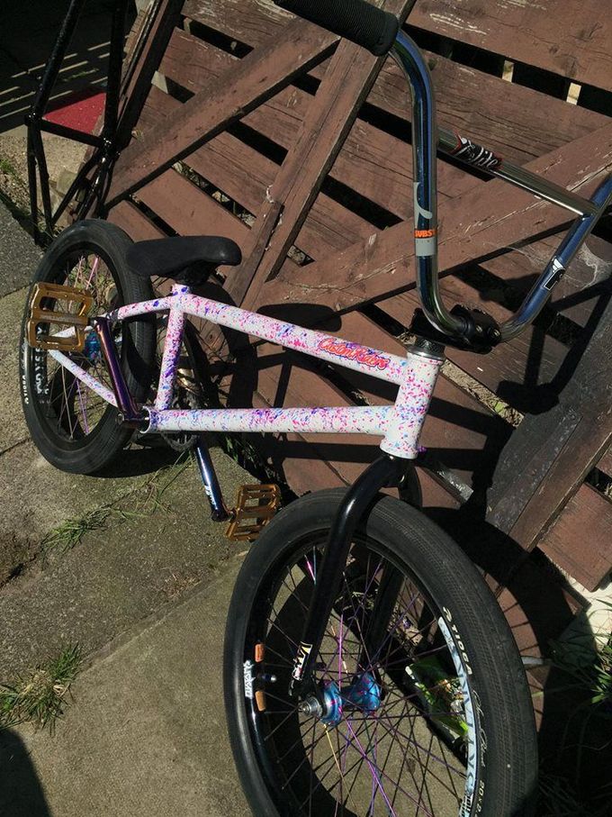 custom painted bmx bikes