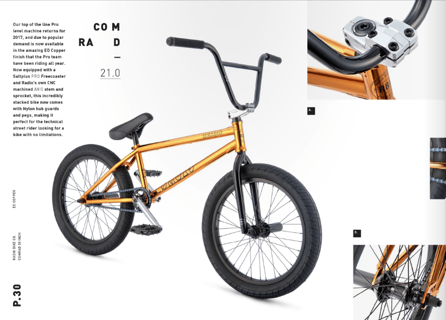 Radio 2024 bmx bike