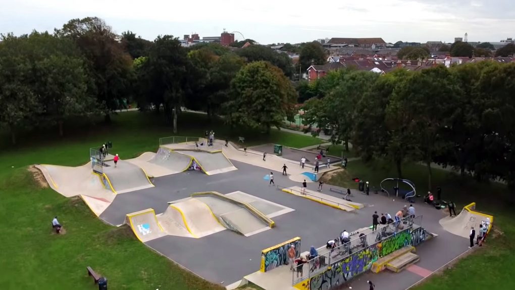 SPOT CHECK Worthing Skatepark Ride UK BMX
