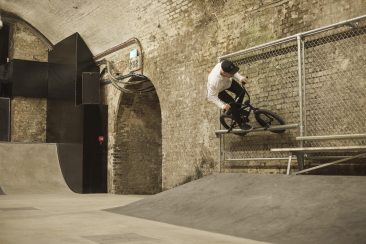 The one and only Dan Lacey, over pegs against the fence. Love this.