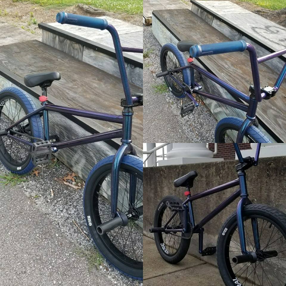 custom painted bmx bikes