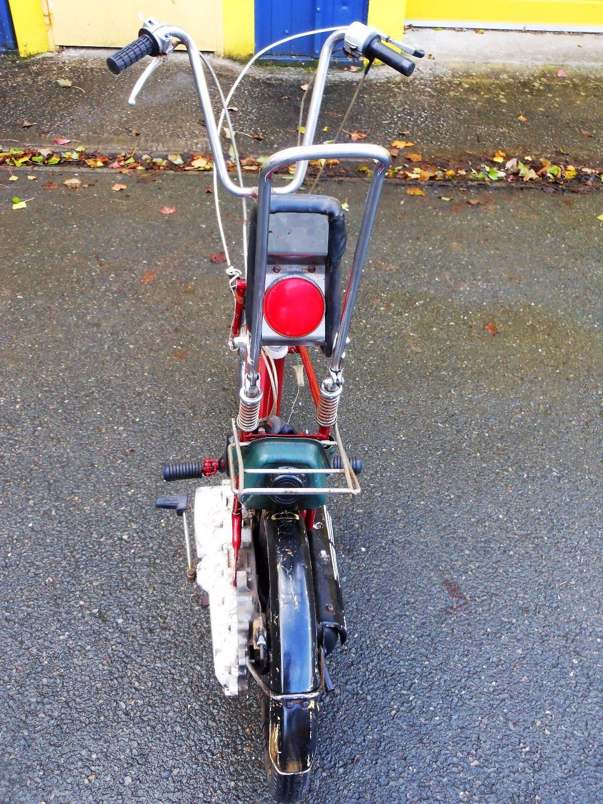 raleigh chopper with engine