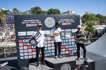 Mens park podium