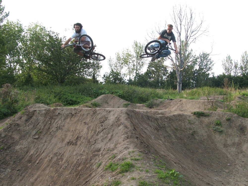 bmx dirt jumps