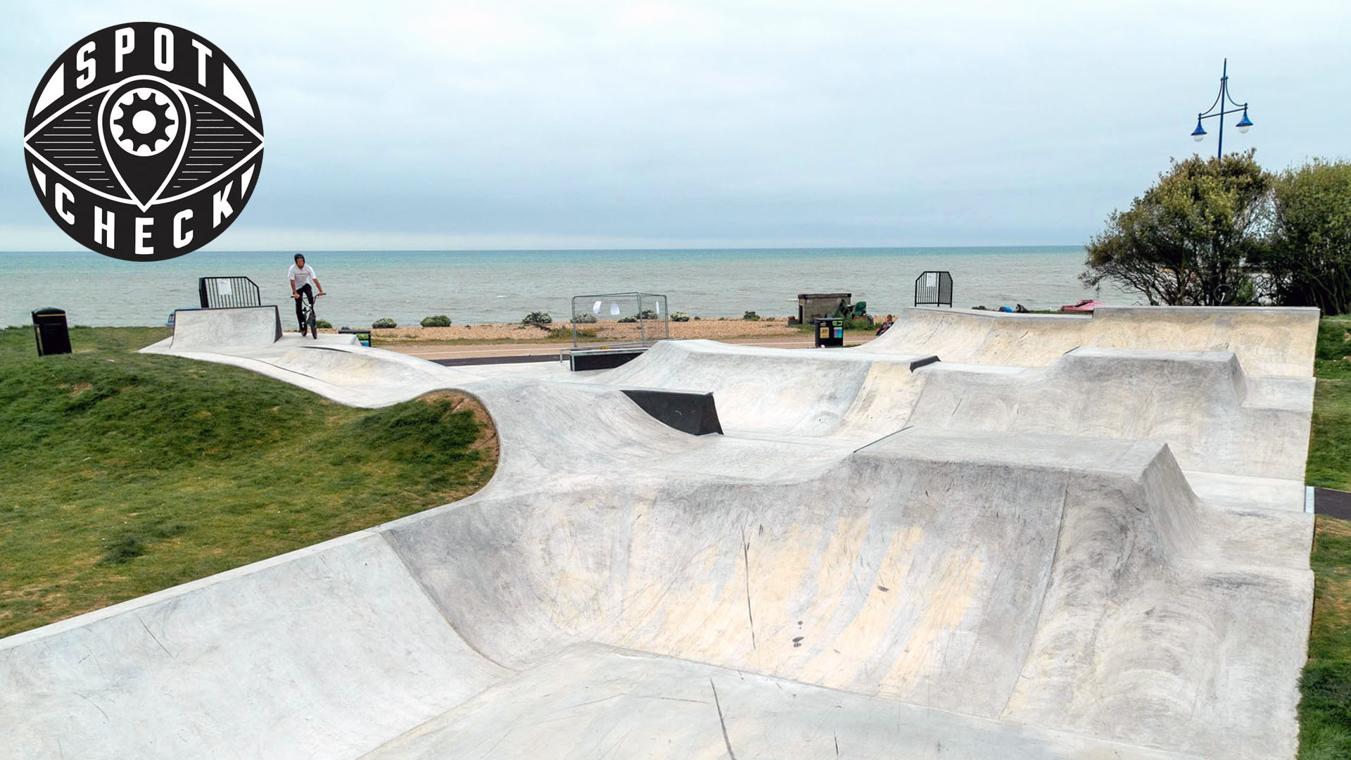 SPOT CHECK Eastbourne Skatepark Ride UK BMX