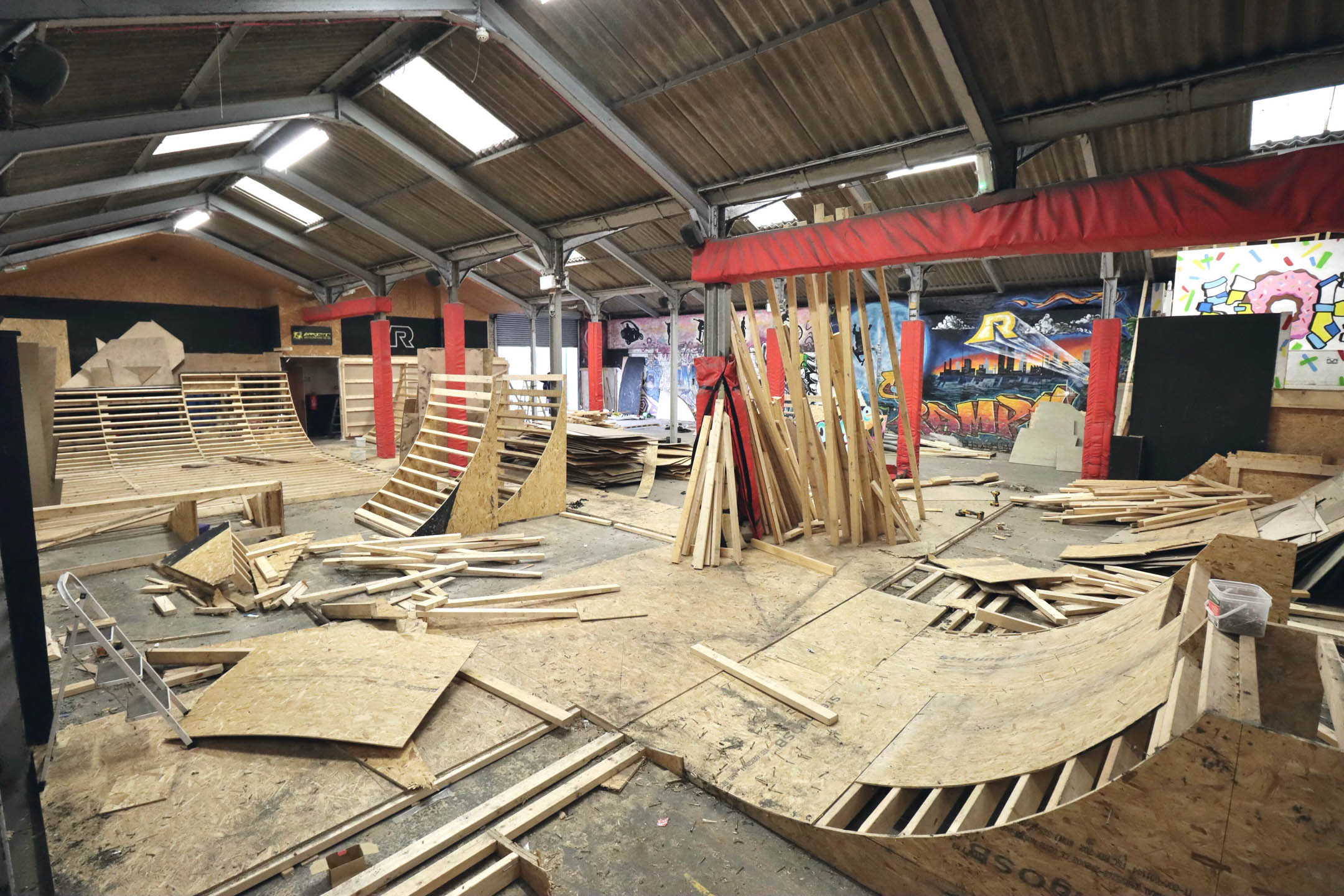 RAMPS SKATEPARK Indoor park in Swansea opening soon...