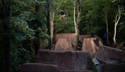 Deathpack rider Conan ventured south a lot due to the awful weather this summer. When he isn’t doing insane transfers or spinning the biggest jump in the woods he does rad stuff like this . 
