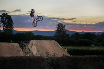 Less is more. Instagram trails legend Mark Taylor, X-up. You can’t beat a sunset shot on those late summer evenings.