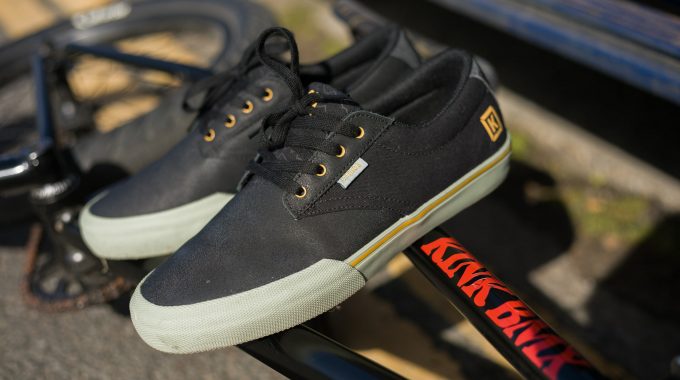 ETNIES X KINK: Casson Downing tests the Nathan Williams Jameson Vulc BMX Shoes